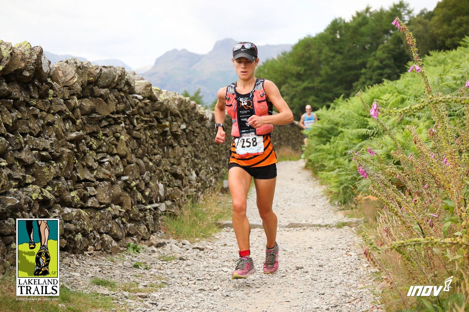 Kim Collison trail running in the Lake District fells